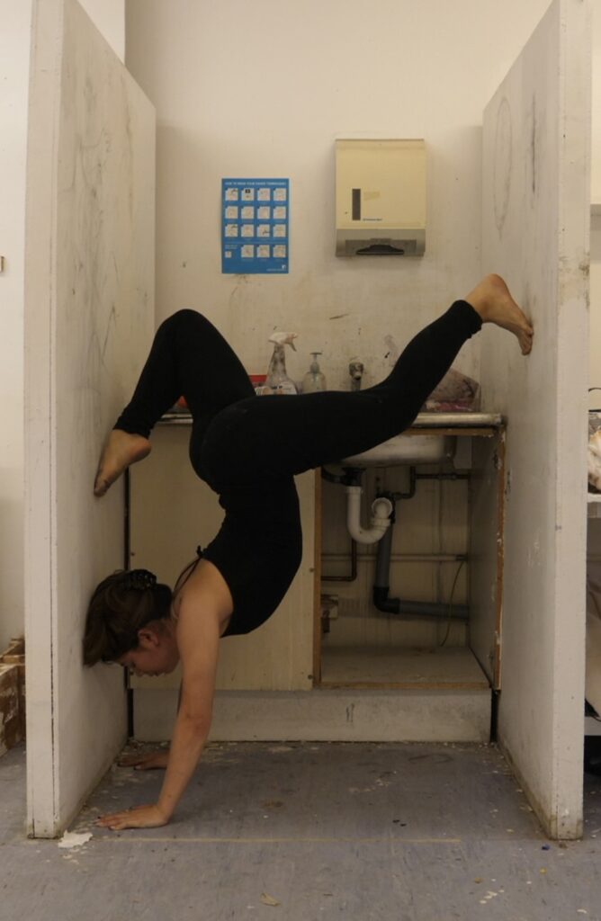 Dancer in the studio